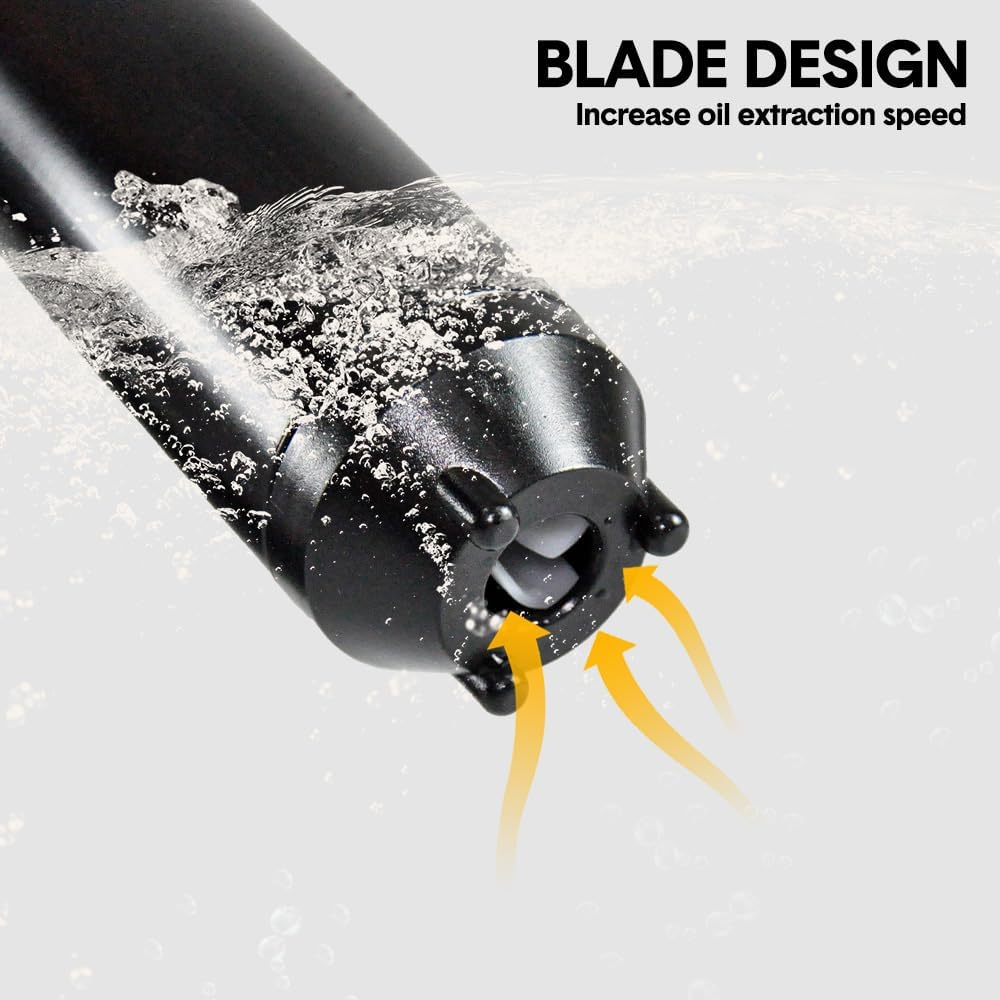 ALSTON 12V Portable Electric Oil & Diesel Transfer Pump, 14.4LPM/3.2GPM, Auto-Stop Sensor, 3 Power Supply Options image number 5