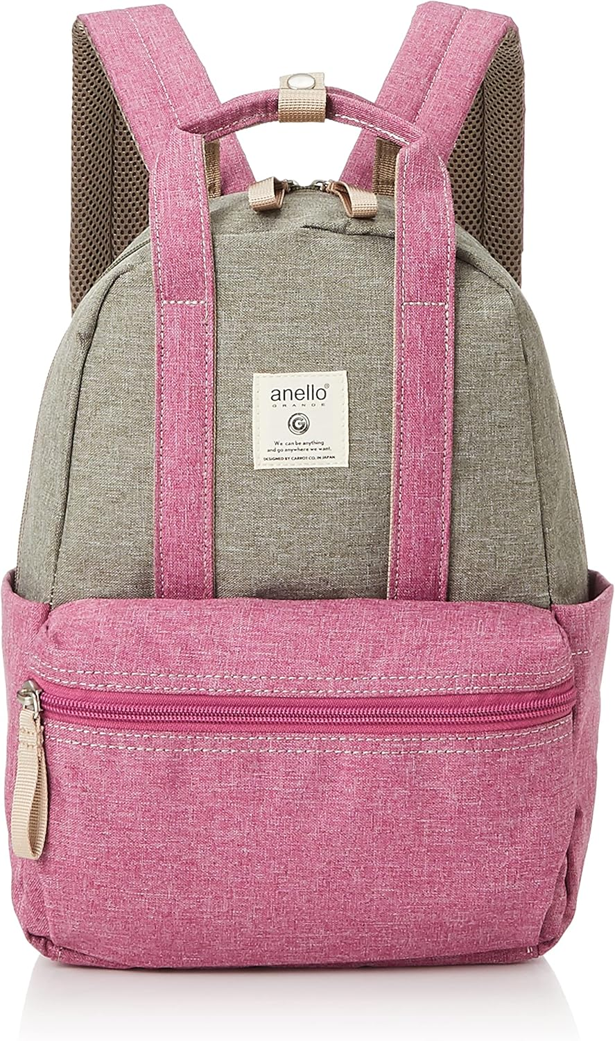 Anello Grande Craft GTM0304Z Mini Backpack, A5, Water Repellent, Multi-Storage