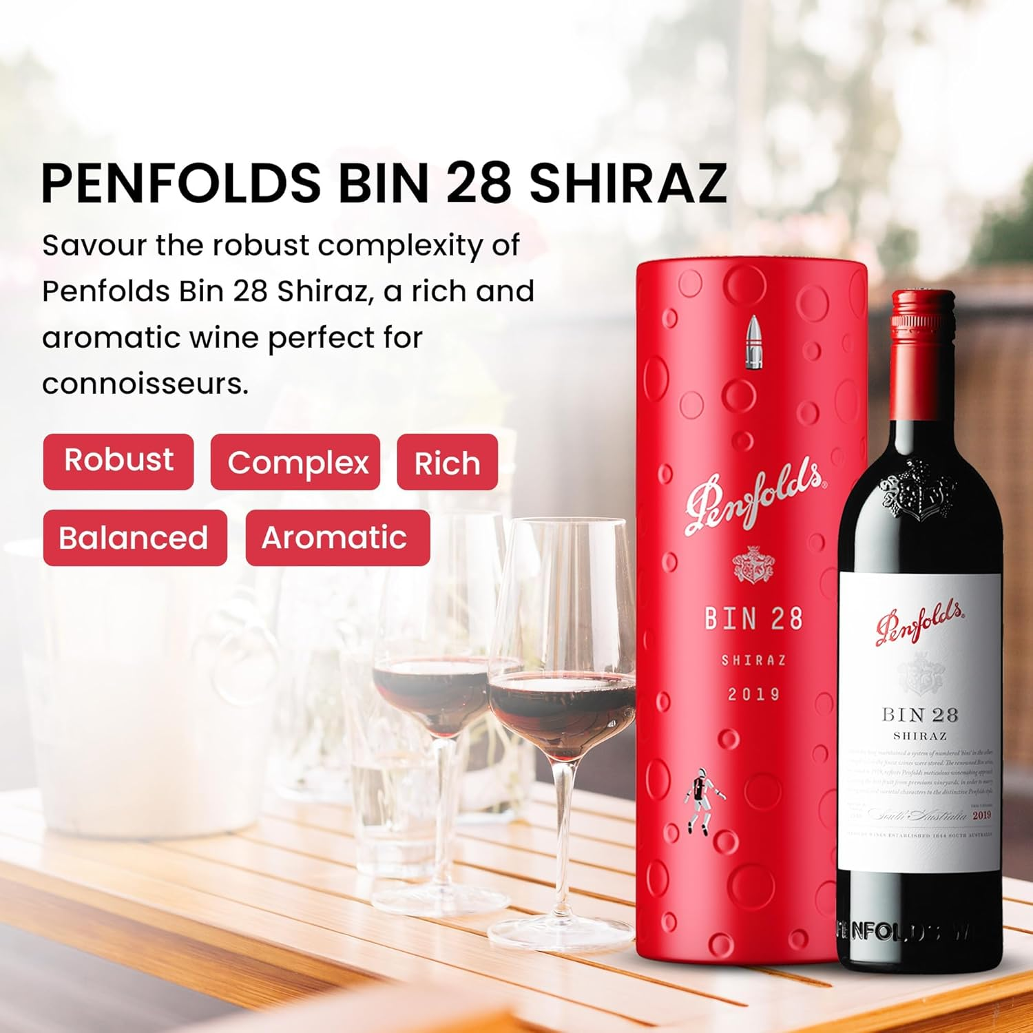 Deluxe Wine & Pamper Gift Hamper, Quality Shiraz, Aromatherapy Candle & Diffuser, Luxurious Body Wash & Lotion, Perfect Birthday or Thank You Gift