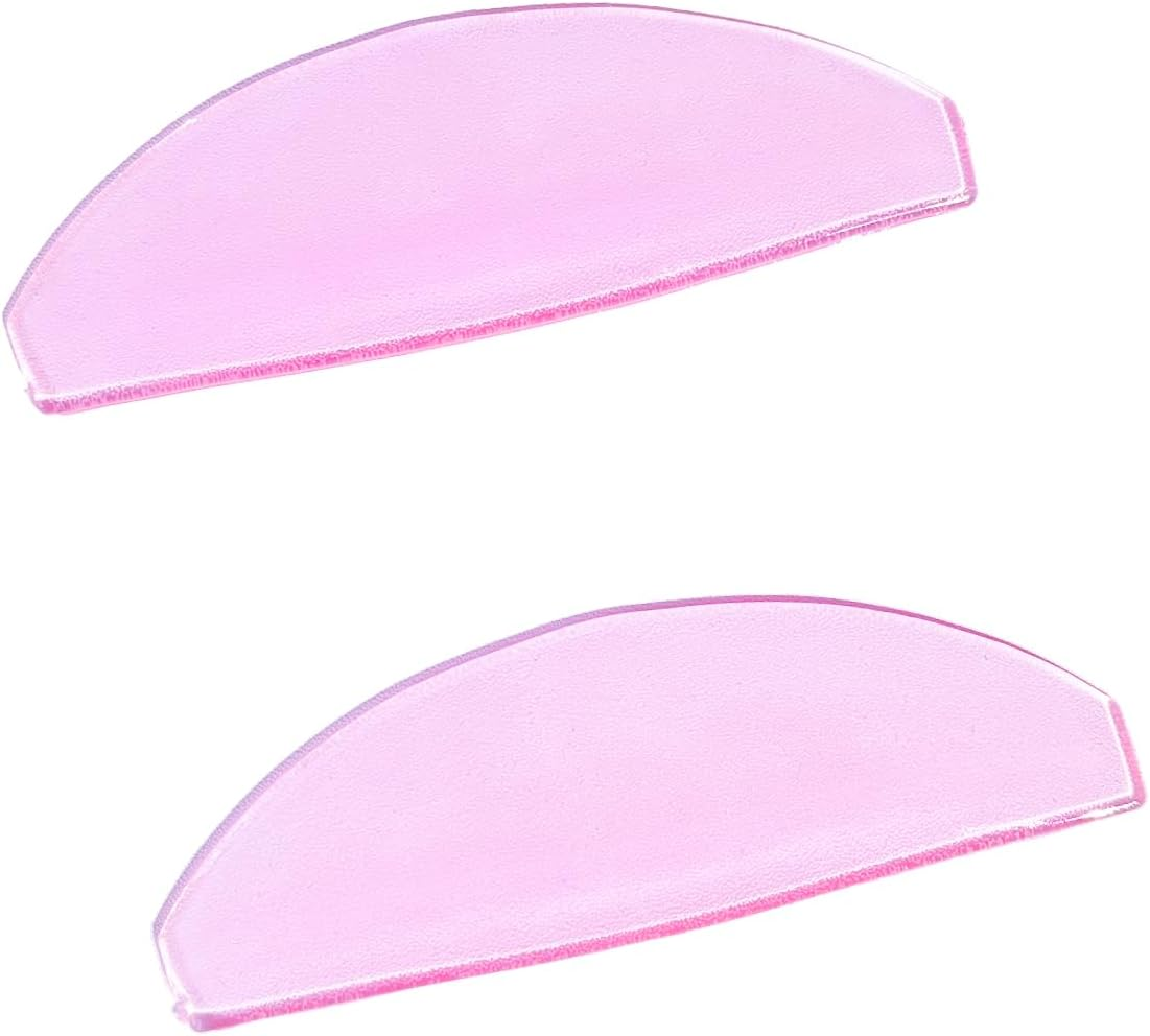 Libeauty under Eye Patch Silicone 4 Pcs for Korean Lash Lift & Lash Extensions Remover, Reusable and Soft Makeup Beauty Tool