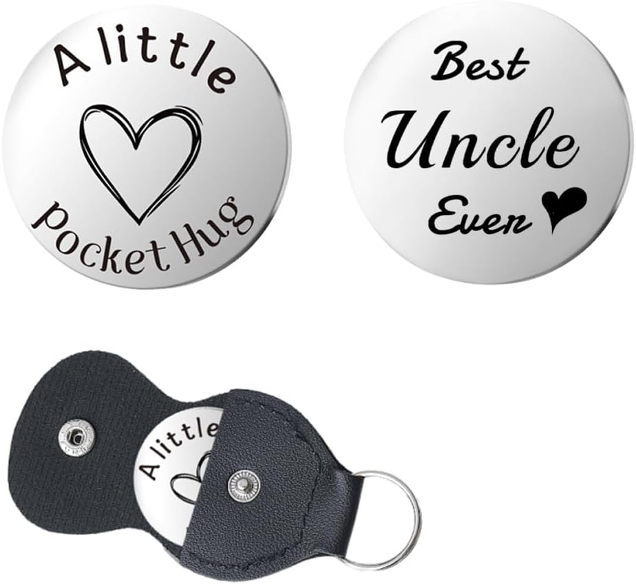 Aunt Mom Grandma Mothers Day Gifts for Women Wife Dad Grandpa Uncle Fathers Day Presents for Men Husband Pocket Token