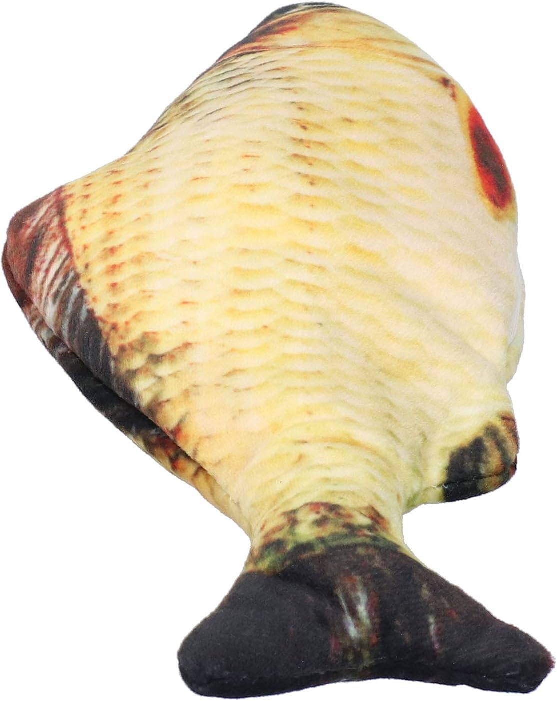 Electric Flopping Fish - Bite-Resistant Catnip Toy, Durable Kicker for Pet Activity - USB Charging (Grass Carp) image number 4