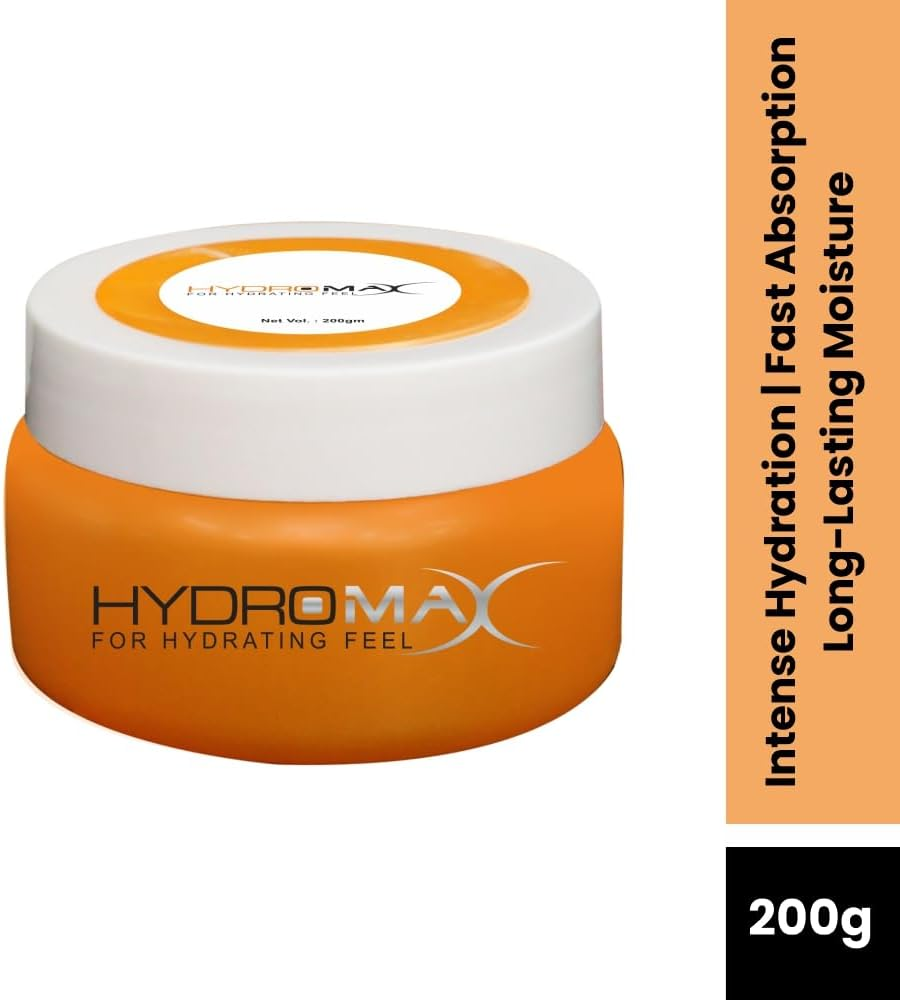 Hydromax Cream- Pack of 1 Cream for Hydrating Feel 200Gms image number 4