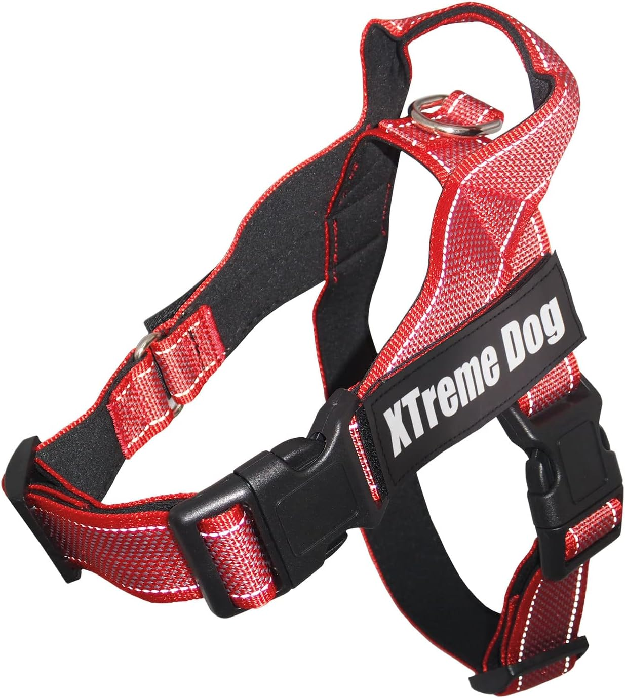 Arquivet 17730 Xtreme Classic Dog Harness, Red, M (23-30") image number 1
