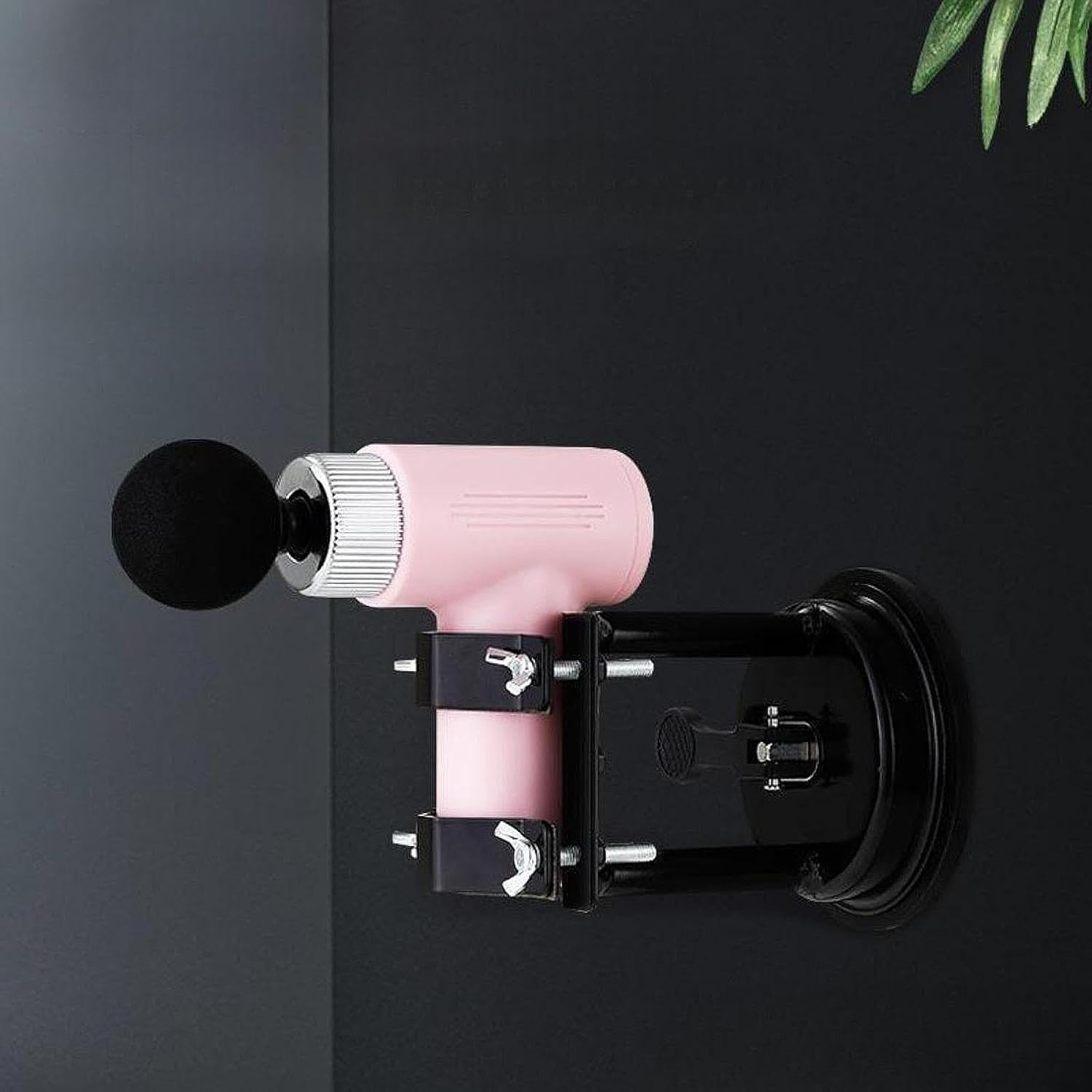 "Abbraccia" Massage Device Holder Massage Grip Holder Room Home Easy Installation Powerful Suction Cup Bracket Mounting Base image number 2