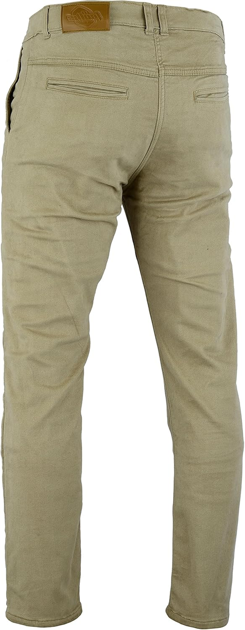 Bikers Gear Australia Kevlar Lined Modern Style Chino Motorcycle Jeans with CE Protection image number 2