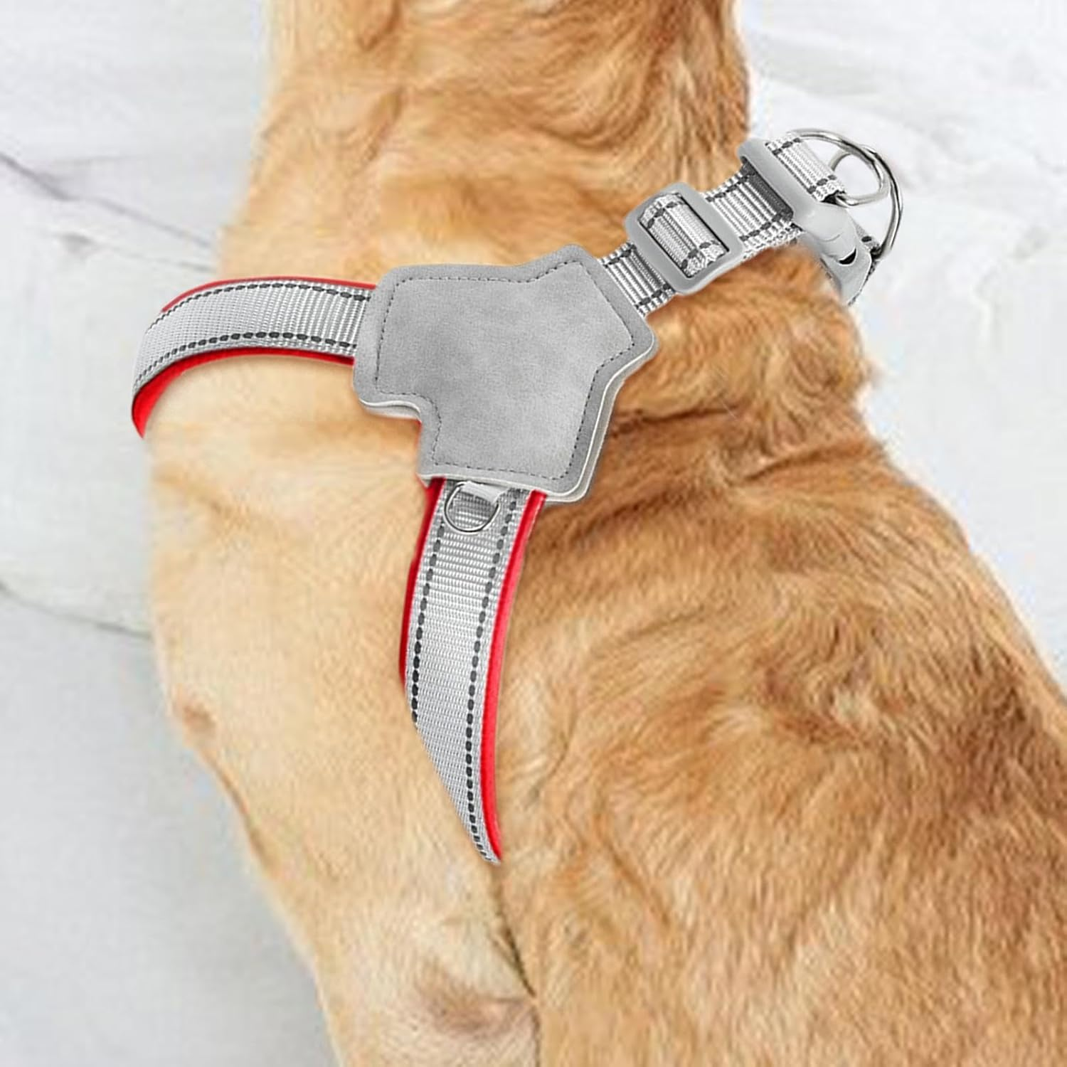 Pet Harness - Reflective Dog Walking Harness | Adjustable No Pull Comfort Easy Control Handle Wear-Resistant Secure Fit Vest Harness for Walking, Hiking image number 3