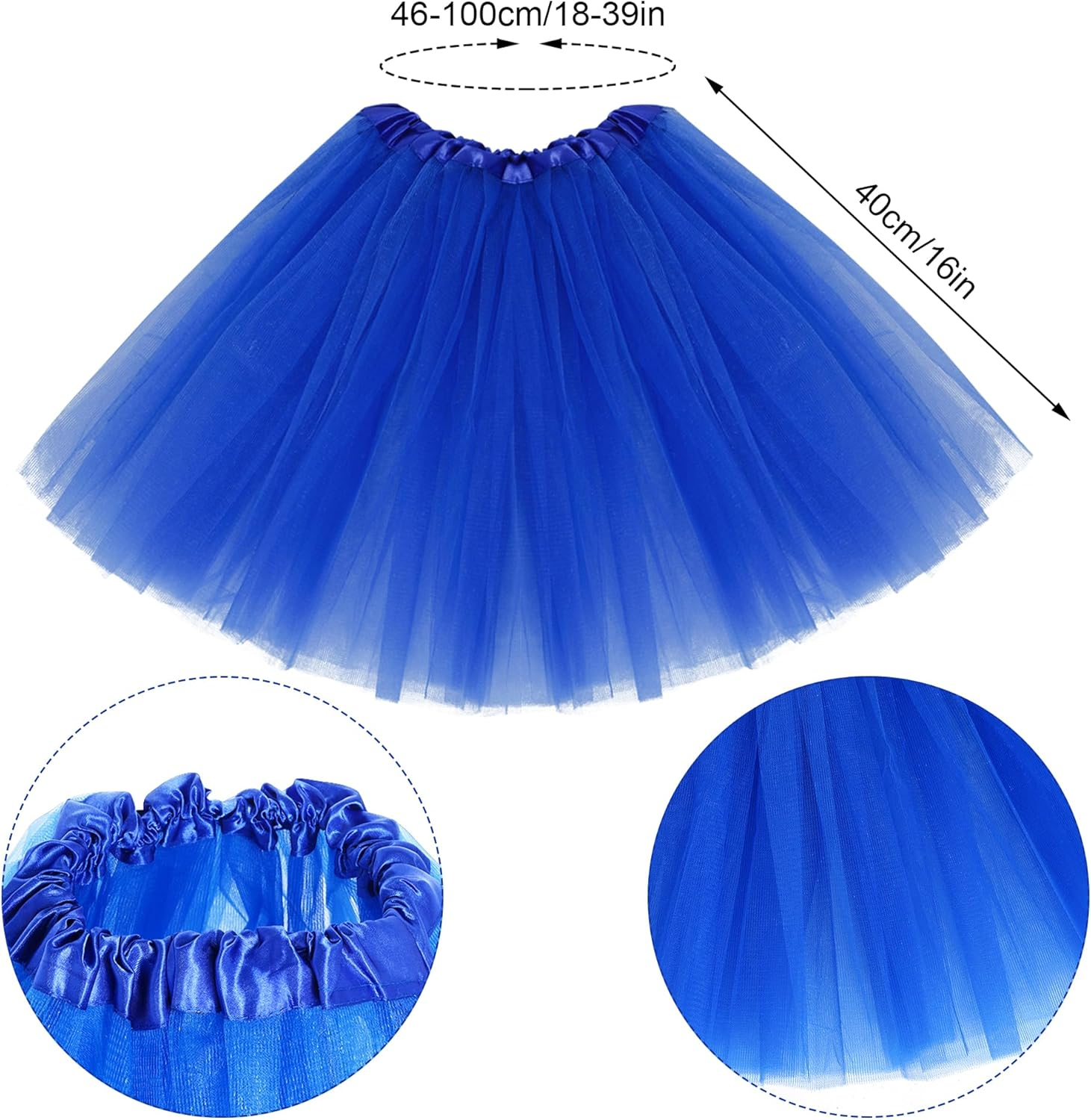 80S Women Costume Set 80S Costume Accessories Tutu Wristband Headband Earring Necklace Gloves Leg Warmers Outfit for Women image number 6