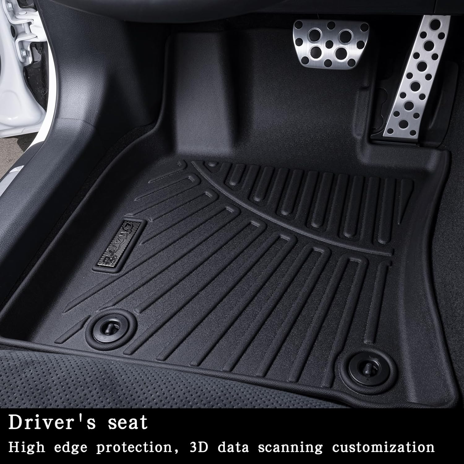 LJWAITO Floor Mats & Cargo Liners for 2025 KIA Carnival Hybrid 8 Seats（Not Fit Pure Fuel） Upgrade Trunk Mat with Backrest Mat (NOT Fit Prestige Models) All Weather Car Floor Liners Accessories image number 1