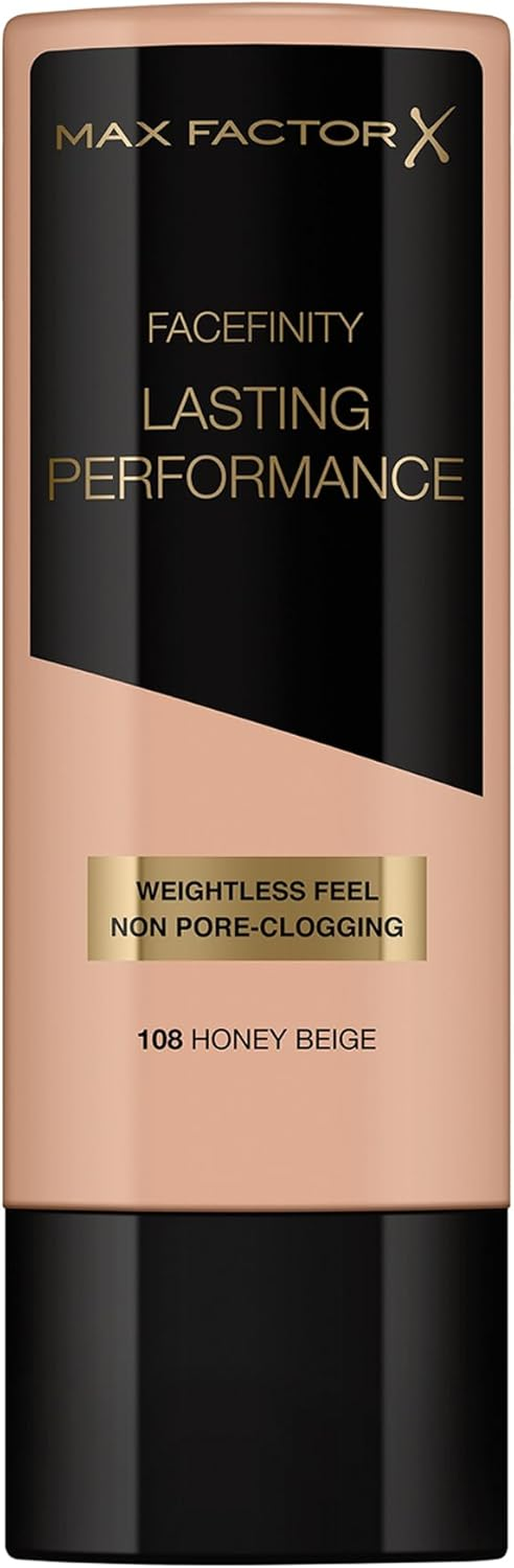 Max Factor Lasting Performance Foundation 35 Ml, 108 Honey Beige - 35 Ml (Pack Of 1), 108 - Honey Beige