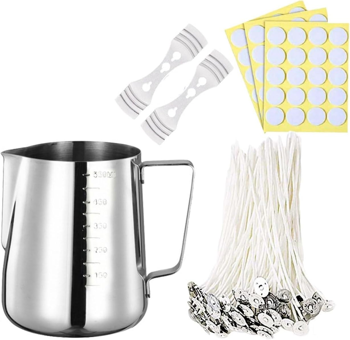 Soy Candle Making Kit - Full Set - Soy Wax, Big 7Oz Jars & Tins, Color Dyes & More - Perfect as Home Decorations - DIY Starter Scented Candles Making Kit T0-904 image number 3