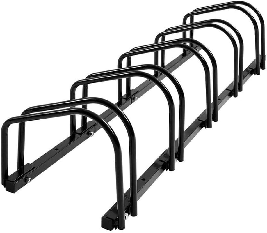 Elora Bicycle Upto 5 Bike Stand Rack Storage Floor Parking Holder Cycling Portable Stands