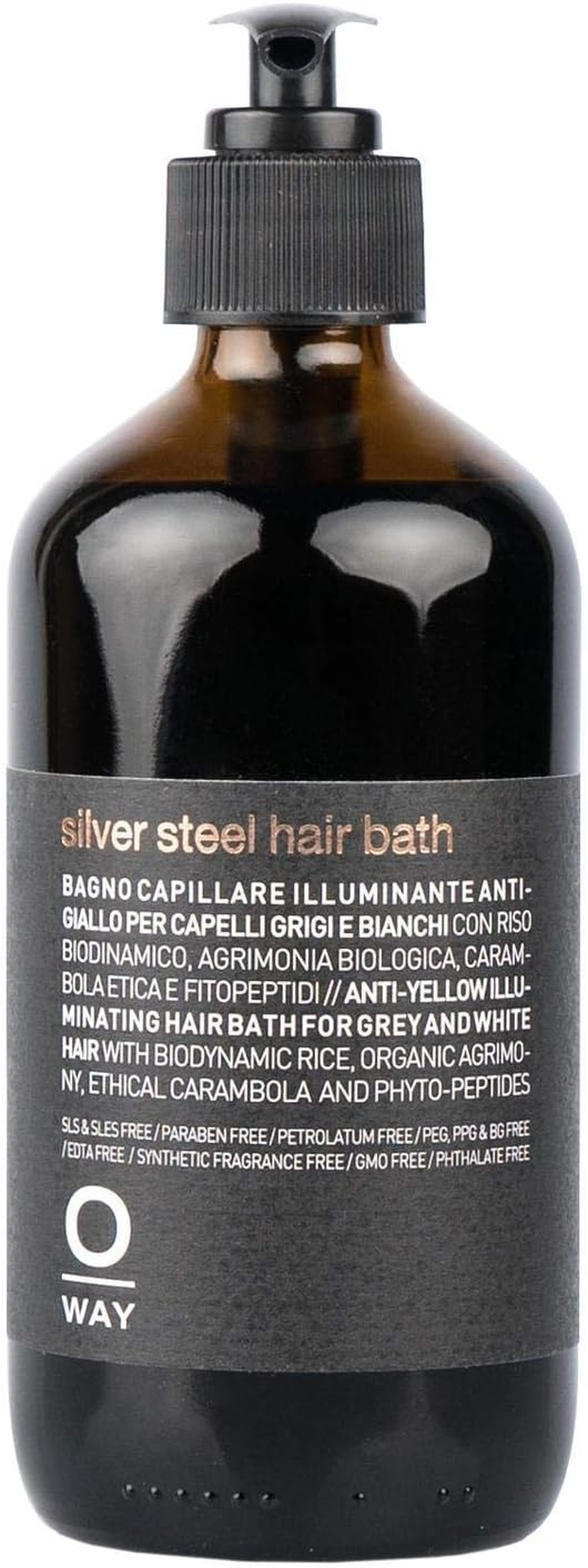 Oway Silver Steel Hair Bath (Shampoo) 240Ml image number 1