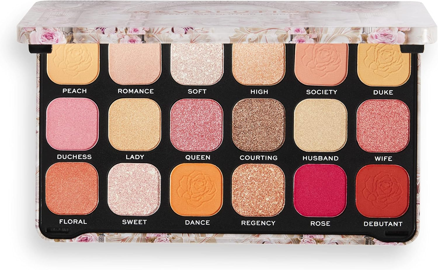 Revolution Forever Flawless Regal Romance Shadow Palette 18.8 G, Beige image number 1