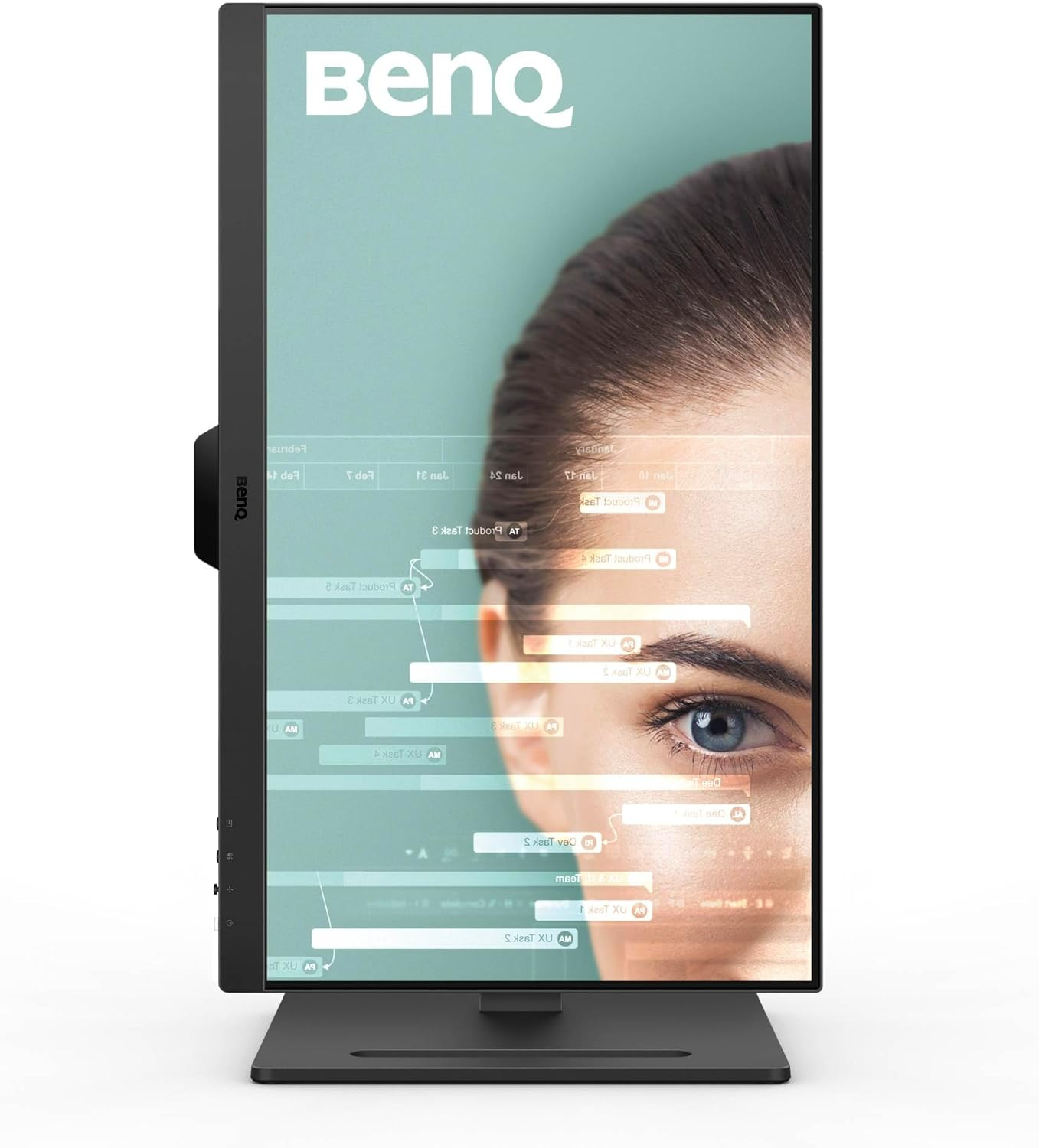 Benq GW2490T 23.8&rdquo; IPS 1080P Home Office Monitor, FHD, 100Hz, Ergo Design, High Refresh Rate, 99% Srgb, VESA Mediasync, B.I, Flicker Free, Low Blue Light, Epaper, Coding Mode, T&Uuml;V Rheinland Certified image number 3