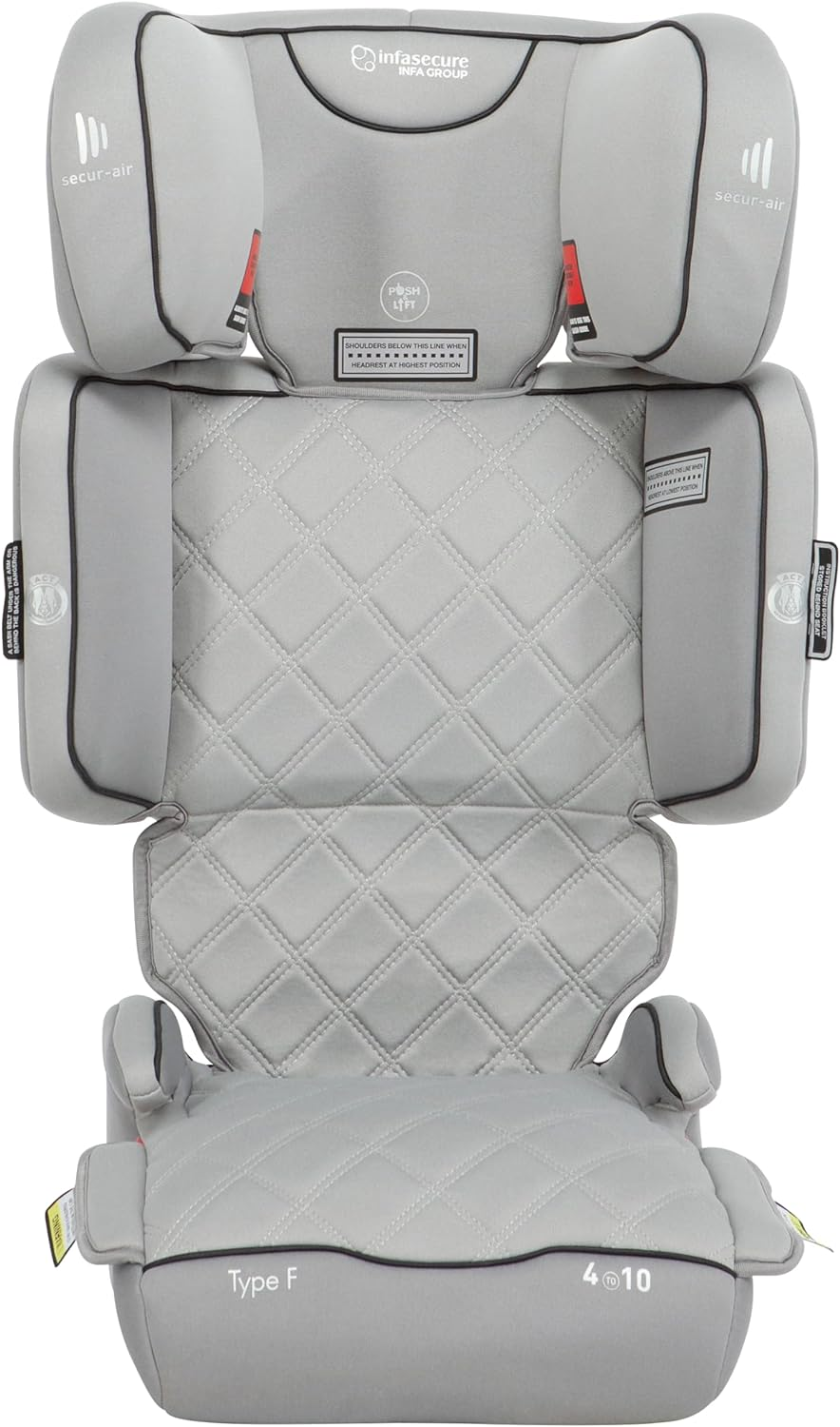 Infasecure Acclaim Premium Booster Seat (Day)- (4 to 10 Years)