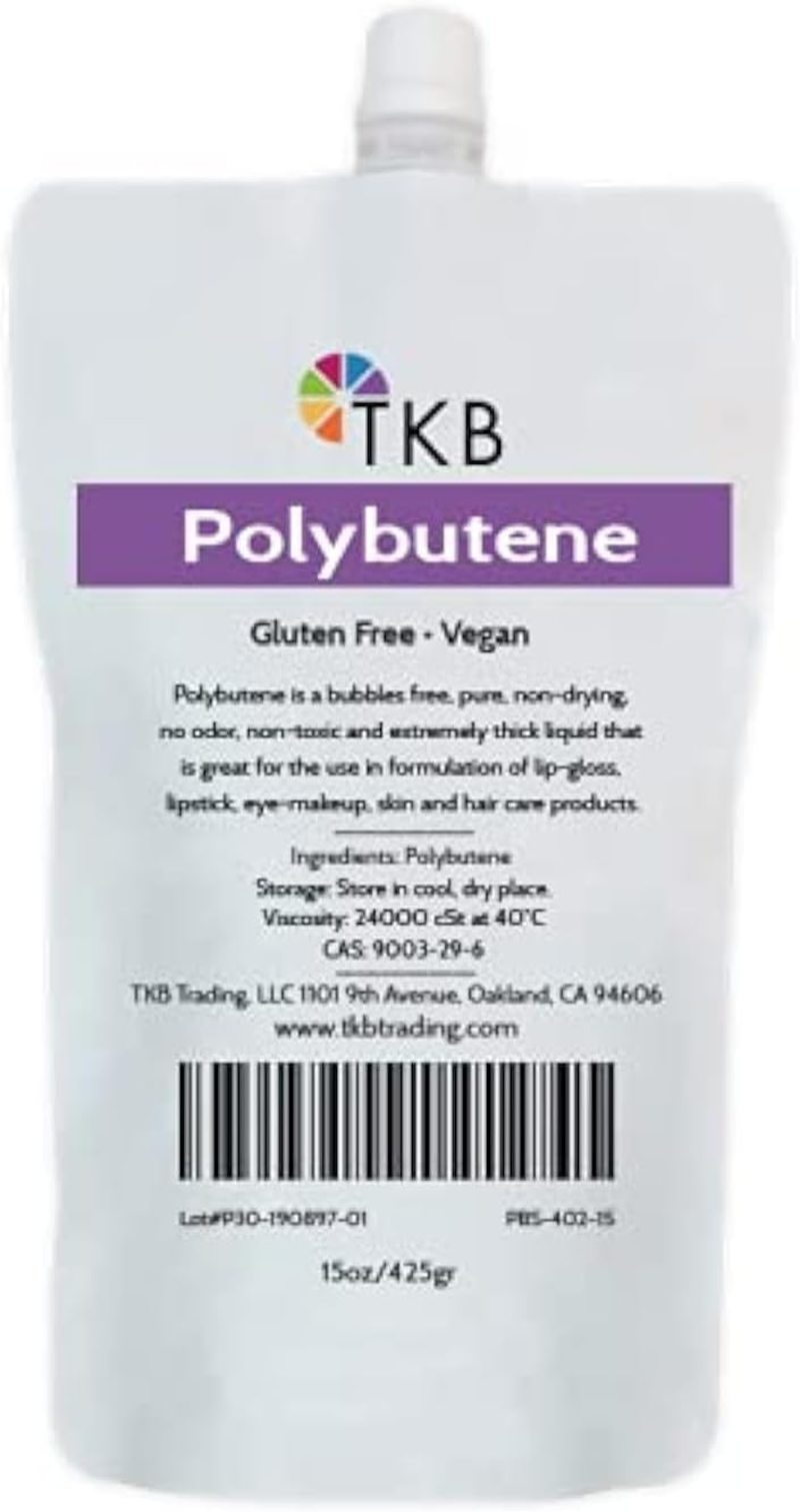 TKB Polybutene | Clear Additive Cosmetic Ingredient for DIY Makeup (15Oz (425G)) image number 3