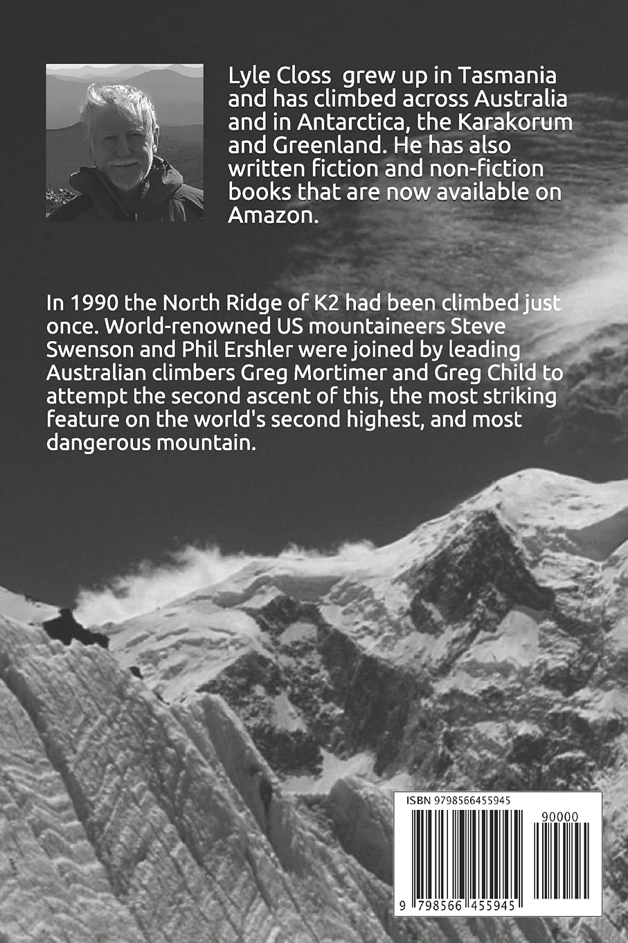 K2 North Ridge 1990 image number 1