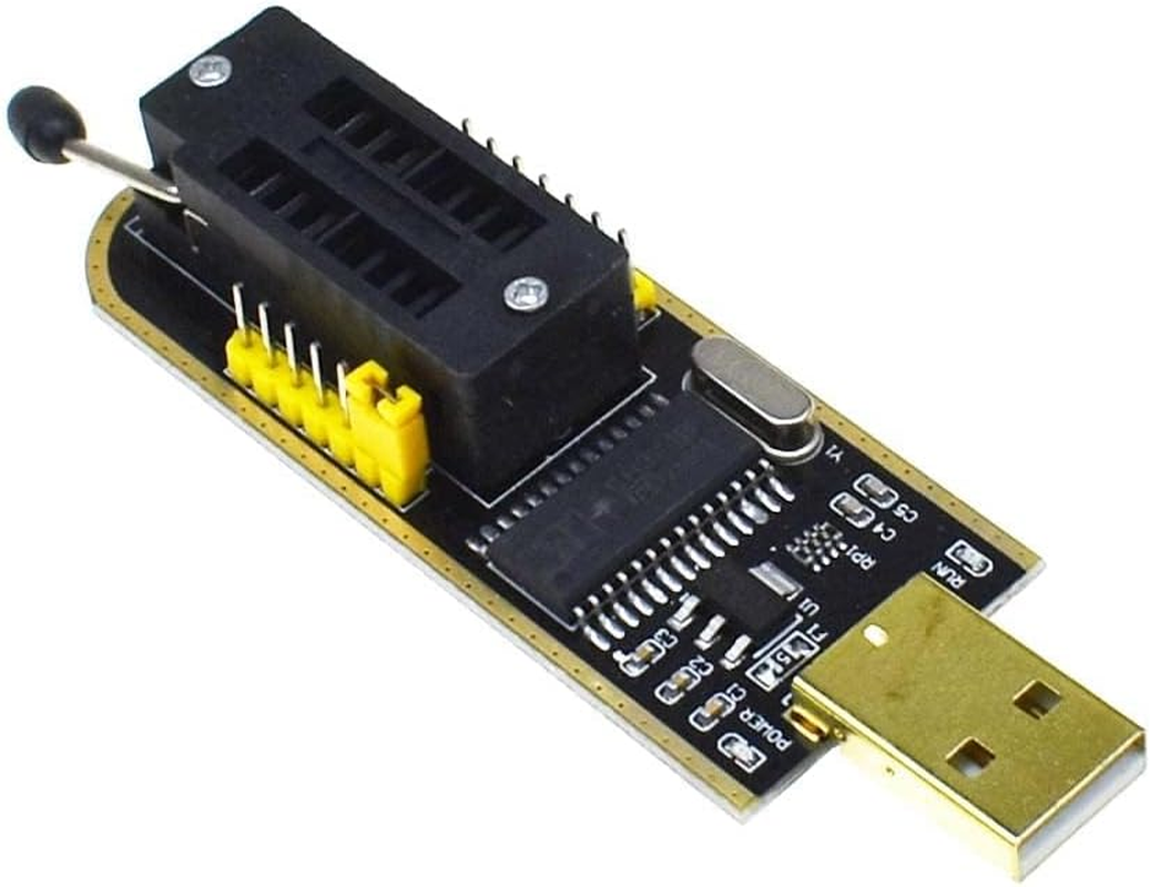 SOP8 SOIC8 Test Clip Socket Adapter for EEPROM 25CXX 24CXX + CH341A 24 25 Series EEPROM Flash BIOS USB Programmer Module image number 3