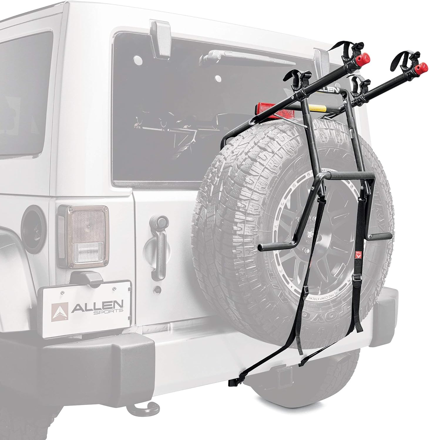 Allen Sports Deluxe 2-Bike Spare Tire Rack