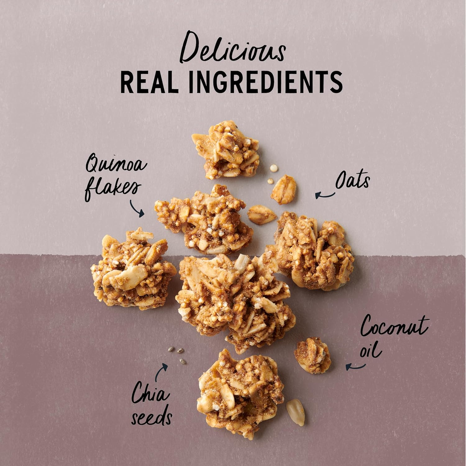 Purely Elizabeth Probiotic Gluten Free Granola, Chocolate Sea Salt, 3 Count image number 5