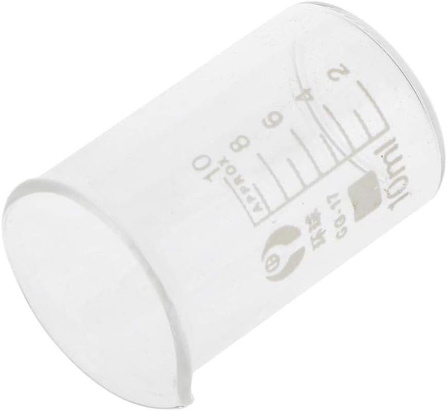 2 Pcs Glass Graduated Low Beakers 10Ml 20Ml image number 3