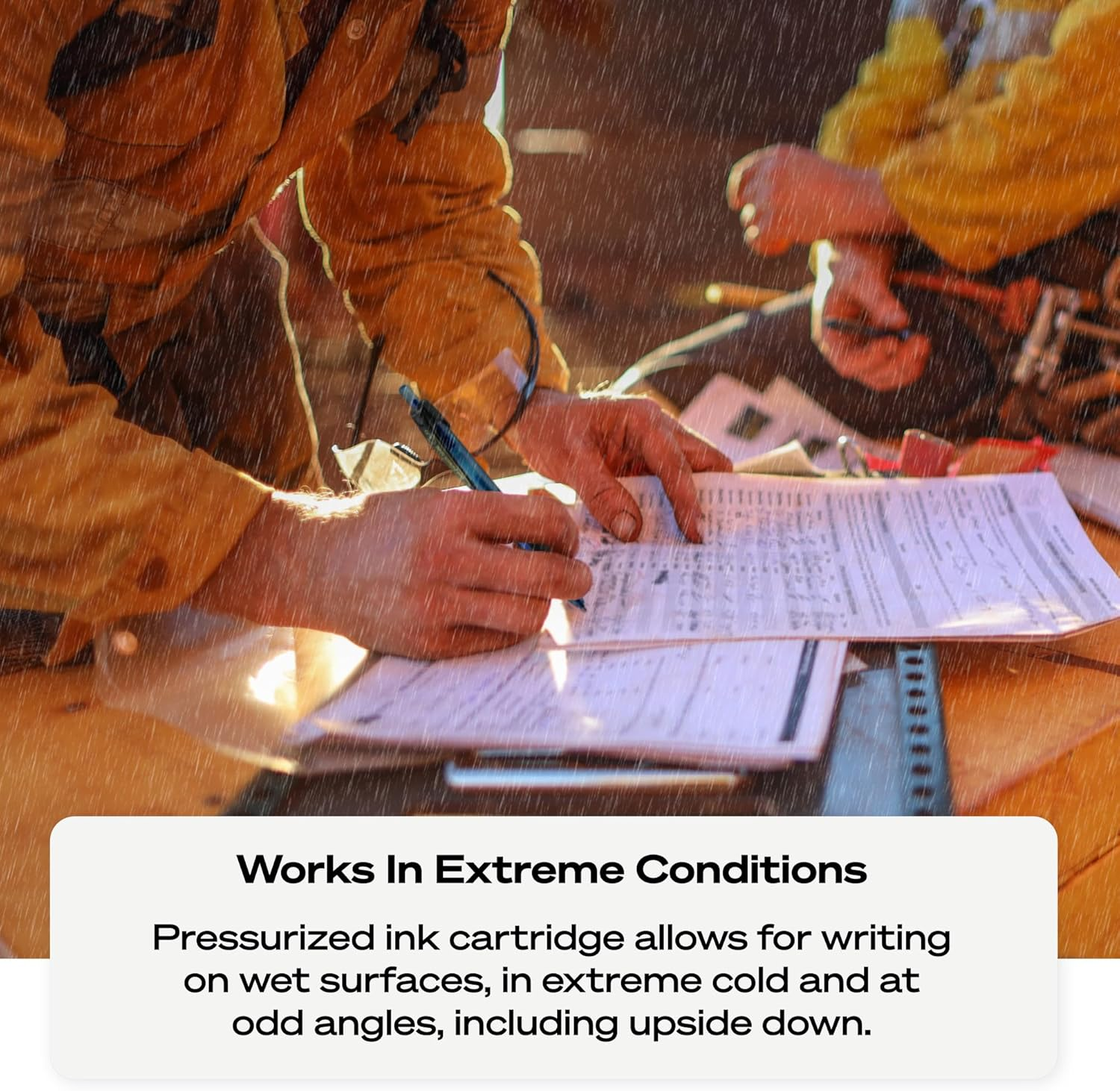 Uni-Ball Power Tank Retractable Ballpoint Pens Medium Point, 1.0Mm, Blue, 12 Pack image number 3