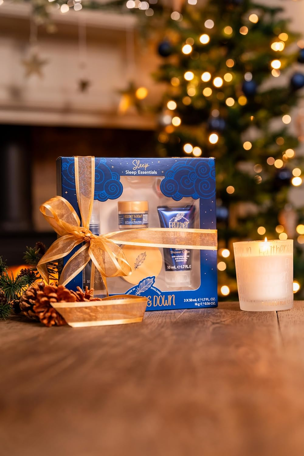 Feather & down Feather & down Dream Perfect Sleep Essentials Gift Set, 110 Ml, 4 Count (Pack of 1) image number 4