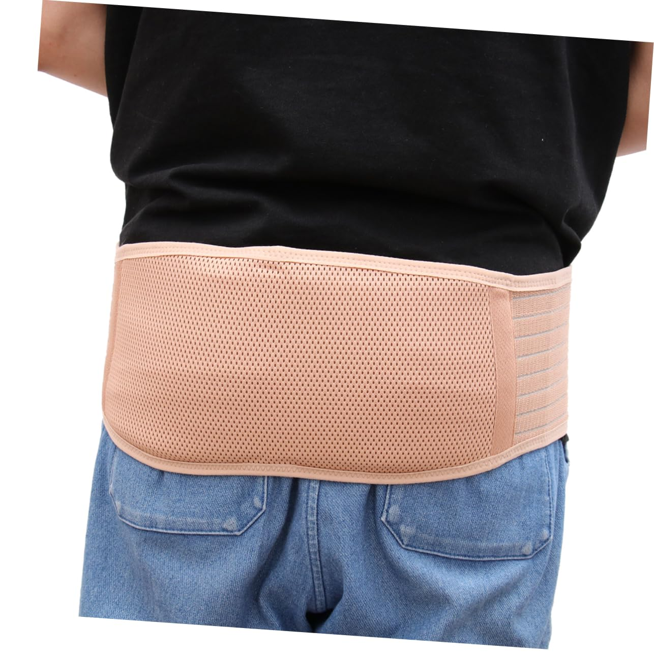 Maternity Support Belt for Women Comfortable Belly Belt Waist Care Abdominal Support Band to Relieve Back Brace Pain during Pregnancy image number 2