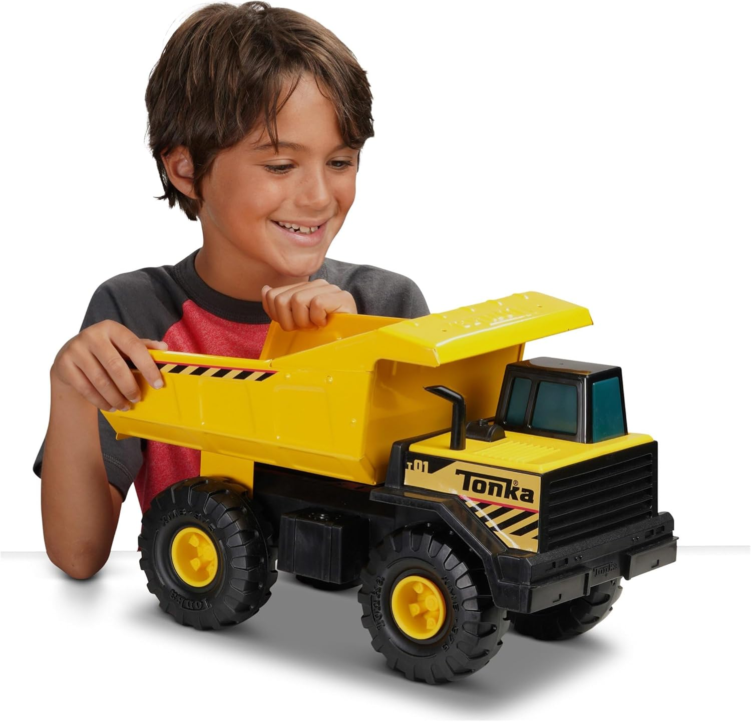 Tonka Classic Steel Mighty Dump Truck Vehicle image number 5