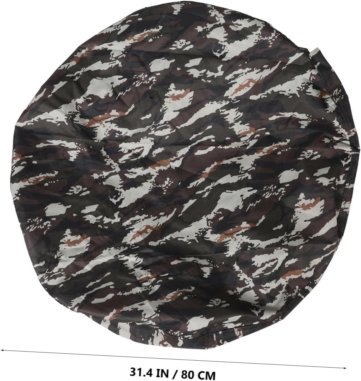 ASAKKURA Camo Spare Tire Cover Oxford Cloth Wheel Protector for Rv SUV and Truck and Easy to Install Fit for Tires Stylish Camouflage Design for Travel and Camping image number 3