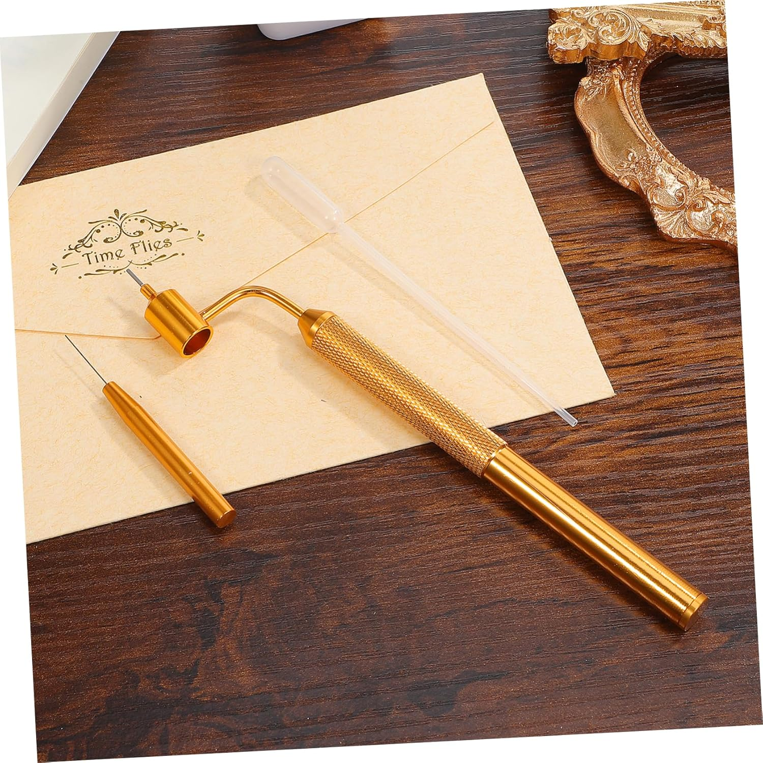 2 Sets Paint Pen Scratch Repair Tool Car Paint Scratch Fixing Fluid Pen Fine Line Masking Fluid Pen image number 3