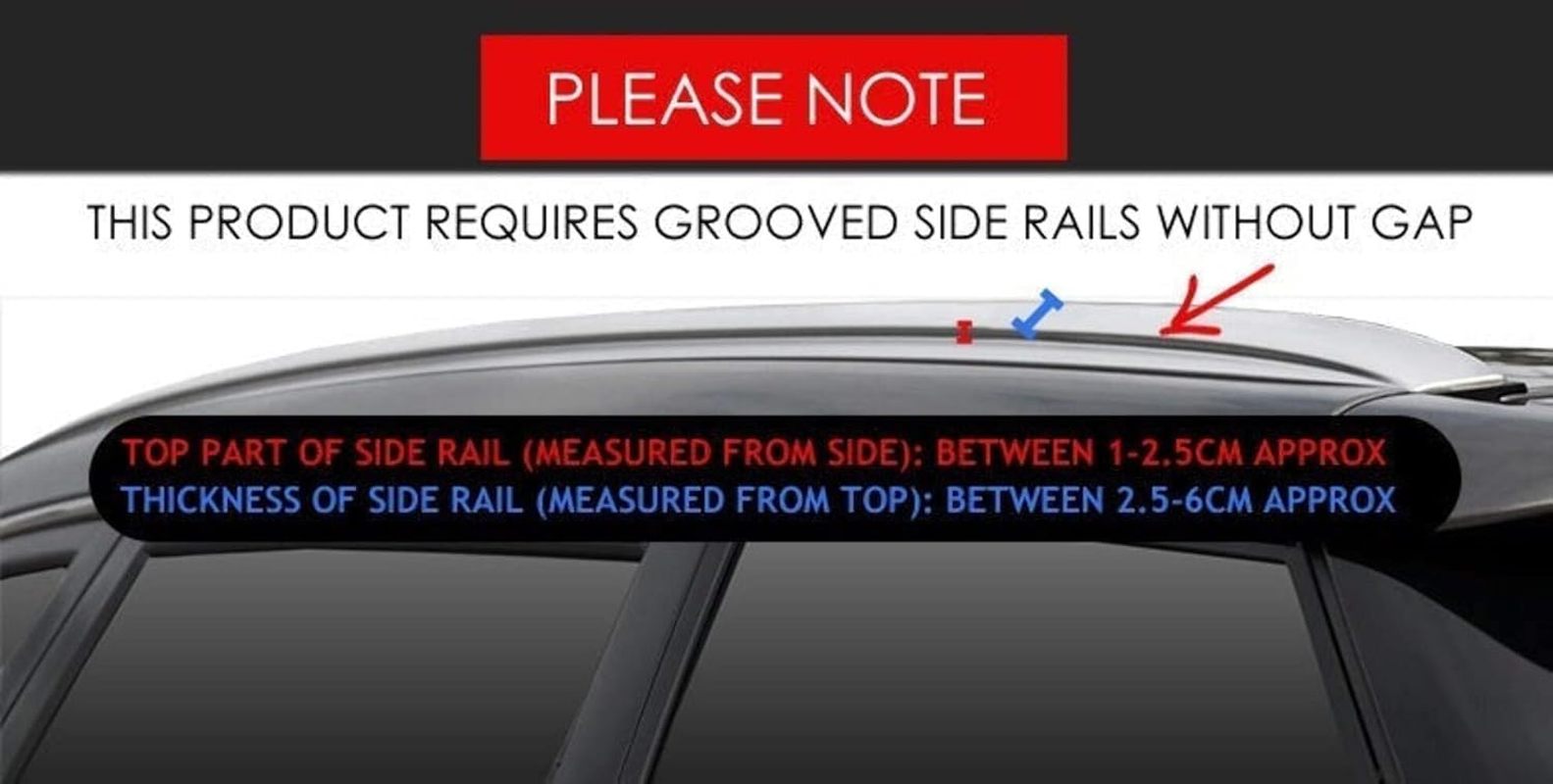 Elora Car Roof Rack Cross Bars Carrier Vehicle Lock Clipon Rail Adjustable 135Cm image number 3