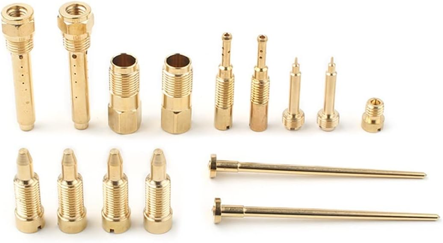 Jfqm Motorbike Carburetor Card Rebuilt Kit Fit for Kawasaki Prairie 650 700 Brute Force 650 KVF650 image number 1