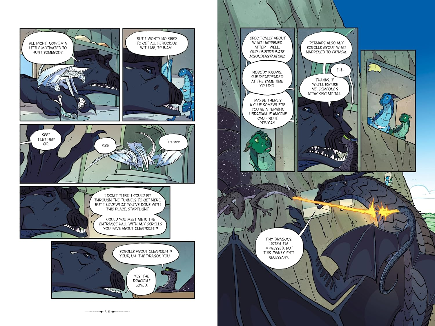 Talons of Power: the Graphic Novel (Wings of Fire, Book Nine) image number 1