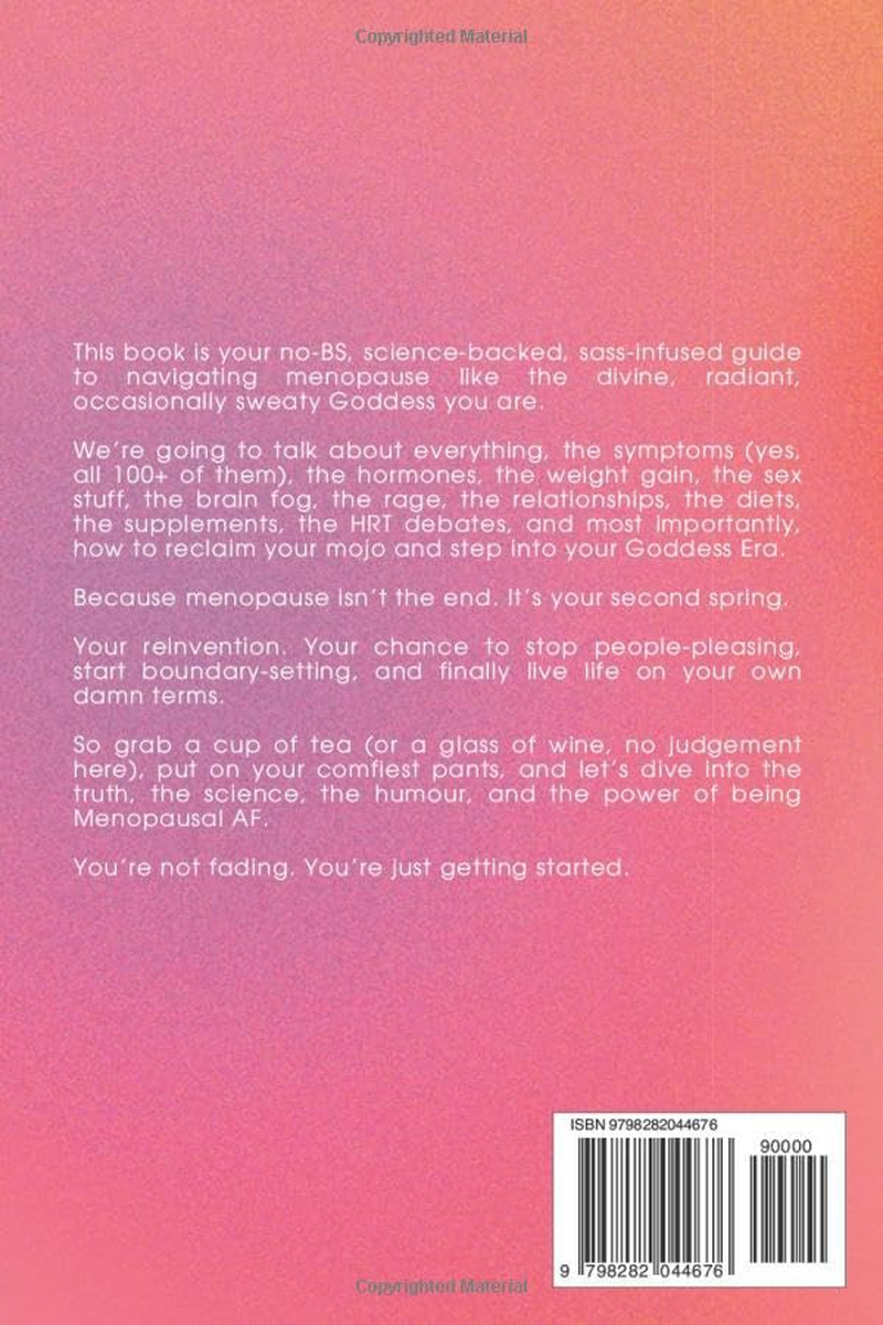 Menopausal AF: the Goddess Guide to Midlife, Mojo & Metabolism image number 1