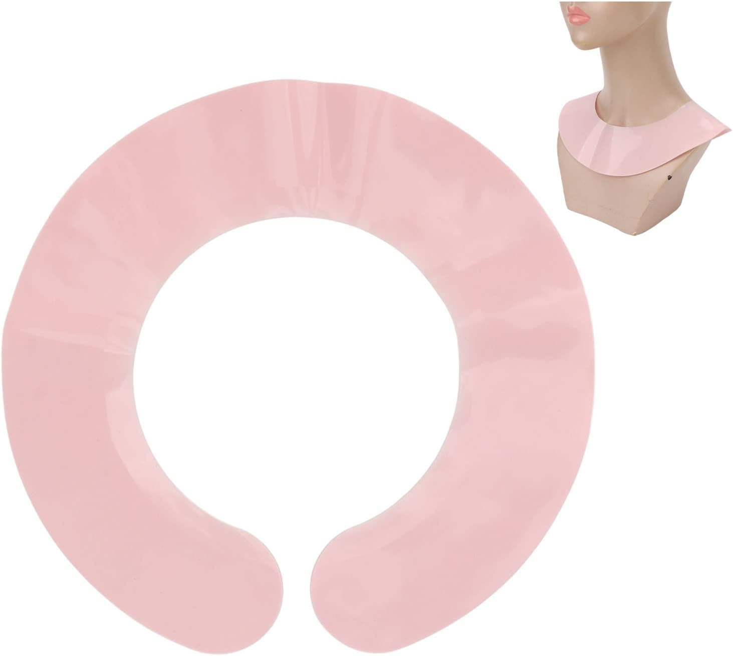 HAIR SALON STYLIST CUTTING COLLAR FLEXIBLE SILICONE WATERPROOF HAIR CUTTING NECK SHAWL HAIRCUT PERM DYE image number 3