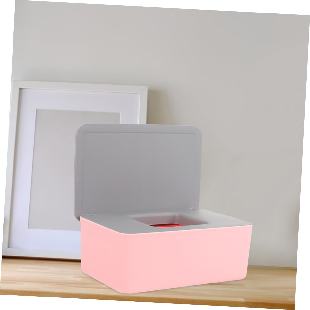 2Pcs Wet Napkin Container Sealed Wipe Dispenser Wipes Holder Case for Home Use