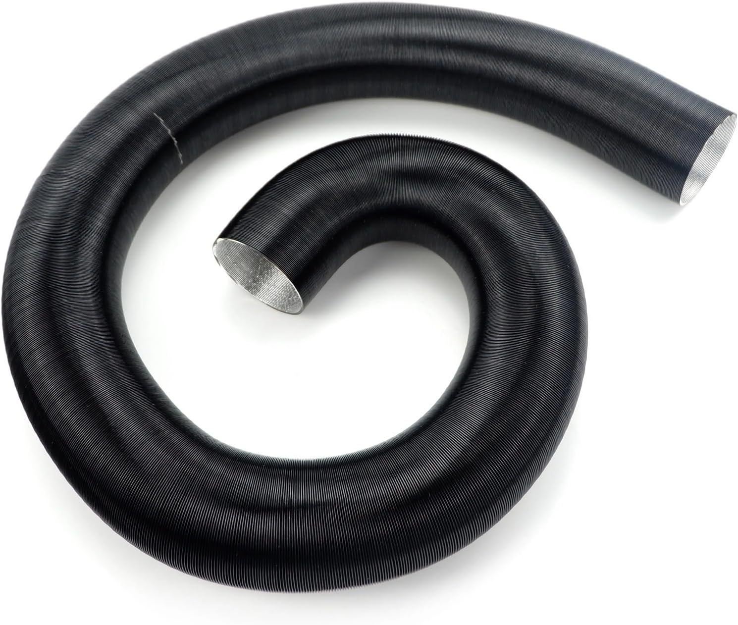 75Mm Stretched Length 300Cm Diesel Heater Duct Pipe Ducting Hose Black Compatible with Webasto Eberspacher Heaters Car Camper Van