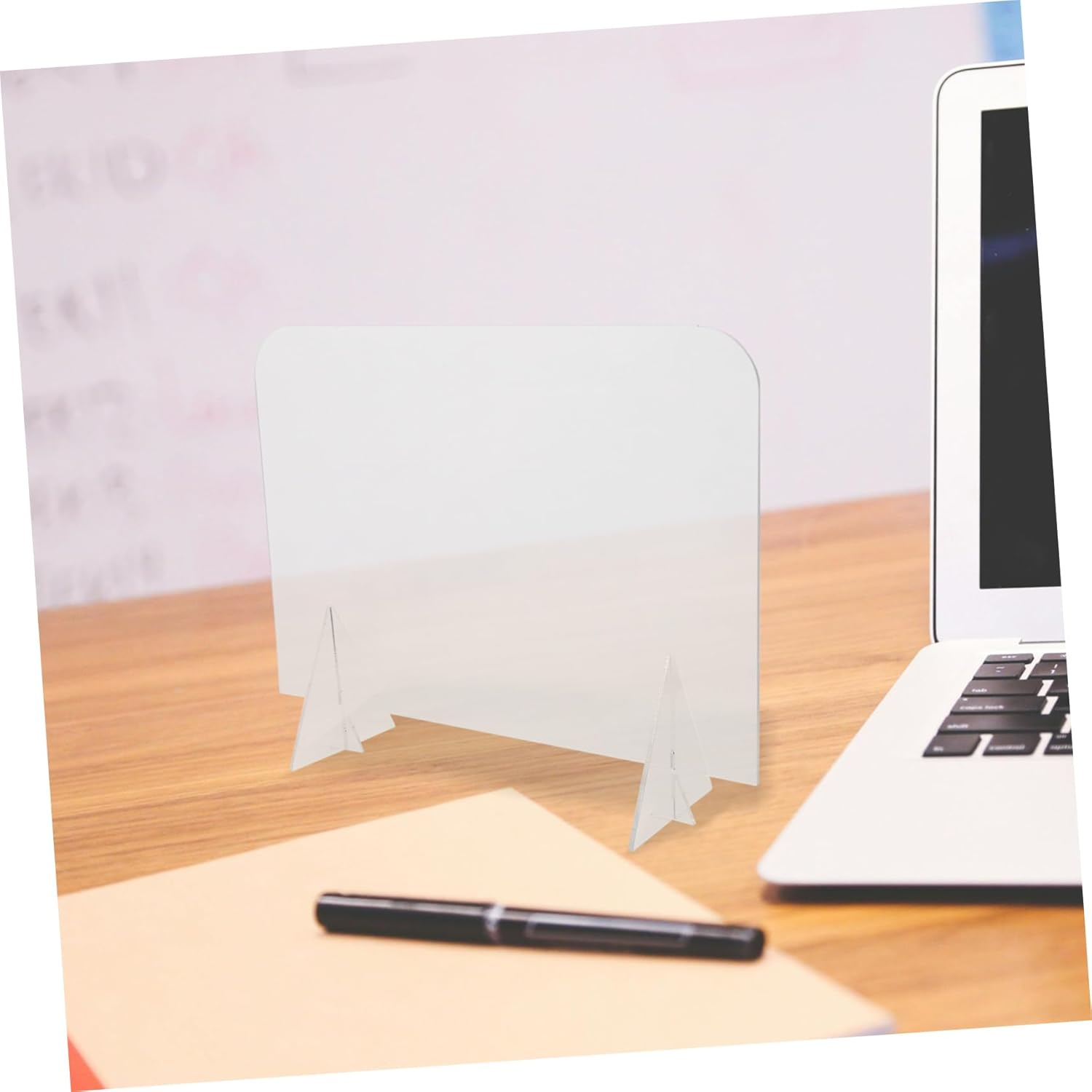 HOODANCOS Acrylic Writing Memo Board Portable Notepad Dry Erase Board Stand for Boys and Girls