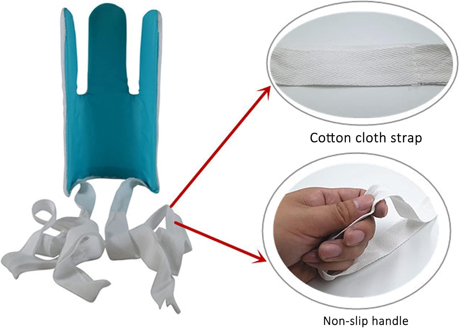 Sock Aid - Sock Aid Device for Seniors, Disabled, Pregnant - Sock Helper Aide Tool - Sock Assistant Device No Bending (Blue and White) image number 5