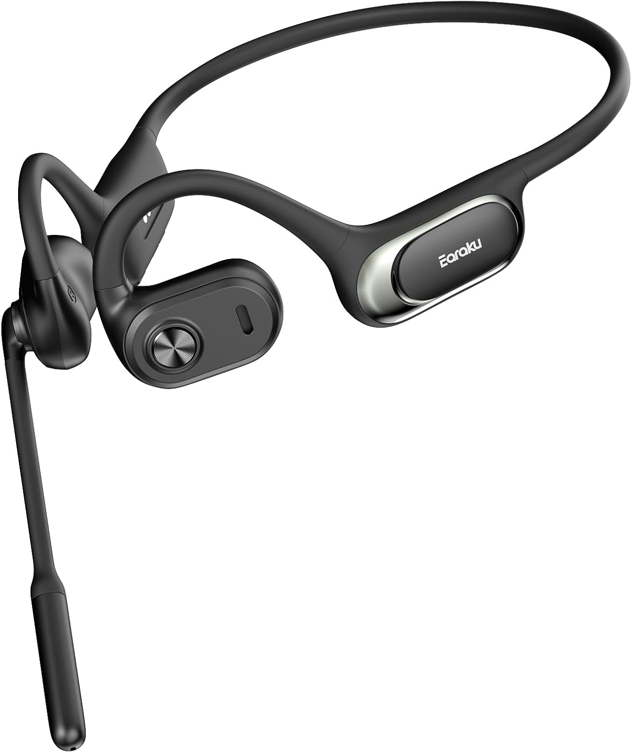 Earaku Bluetooth Headset, ENC High Precision Noise Canceling, Ultra Clear Calls, Dedicated Calls, 50 Minutes Rapid Charging, up to 19 Hours of Continuous Playback, Dual EQ Mode Switchable, Call image number 5