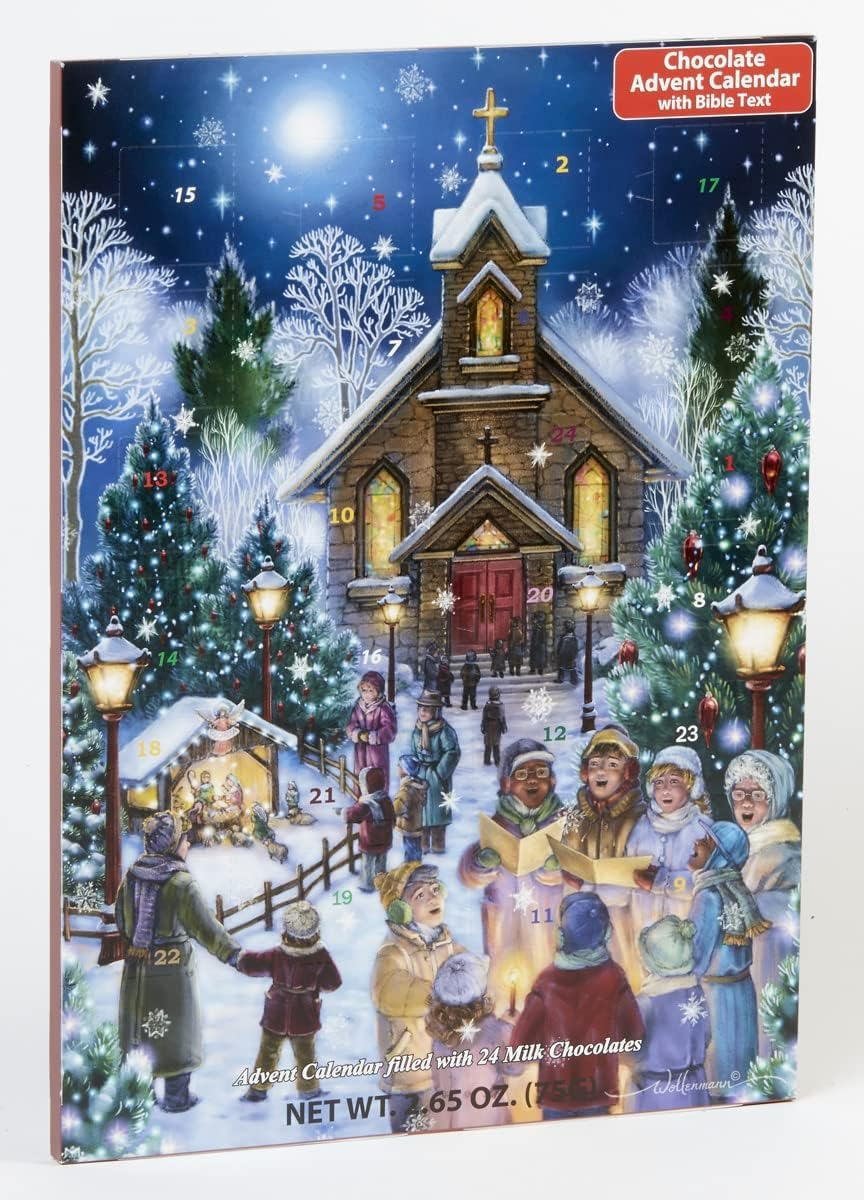 Christmas Eve Chocolate Advent Calendar (Countdown to Christmas Calendar) image number 2