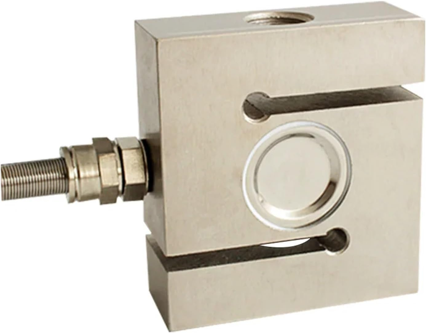 Beam High-Precision Load Cell Scale Sensor 107 5 300 Kg 500Kg 1000Kg 1T 2T 5T 10T S Type High Accuracy Pressure Weight Sensor Load Cell to Measure Force, Pressure, Displacement, Strain(700Kg)