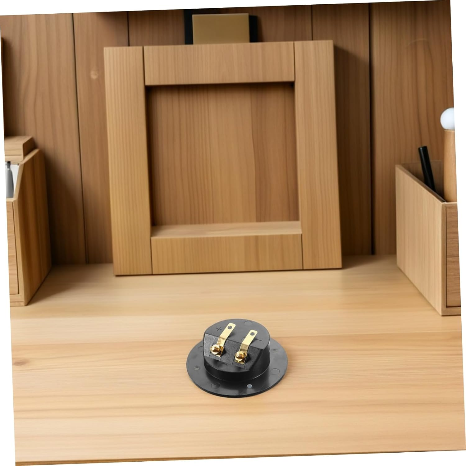 Hoement 8PCS Position Copper Speaker Box Terminal Cup Binding Post Connector for Subwoofer Soundbar Hifi Audio DIY Home Car Stereo Zero Signal Loss image number 4