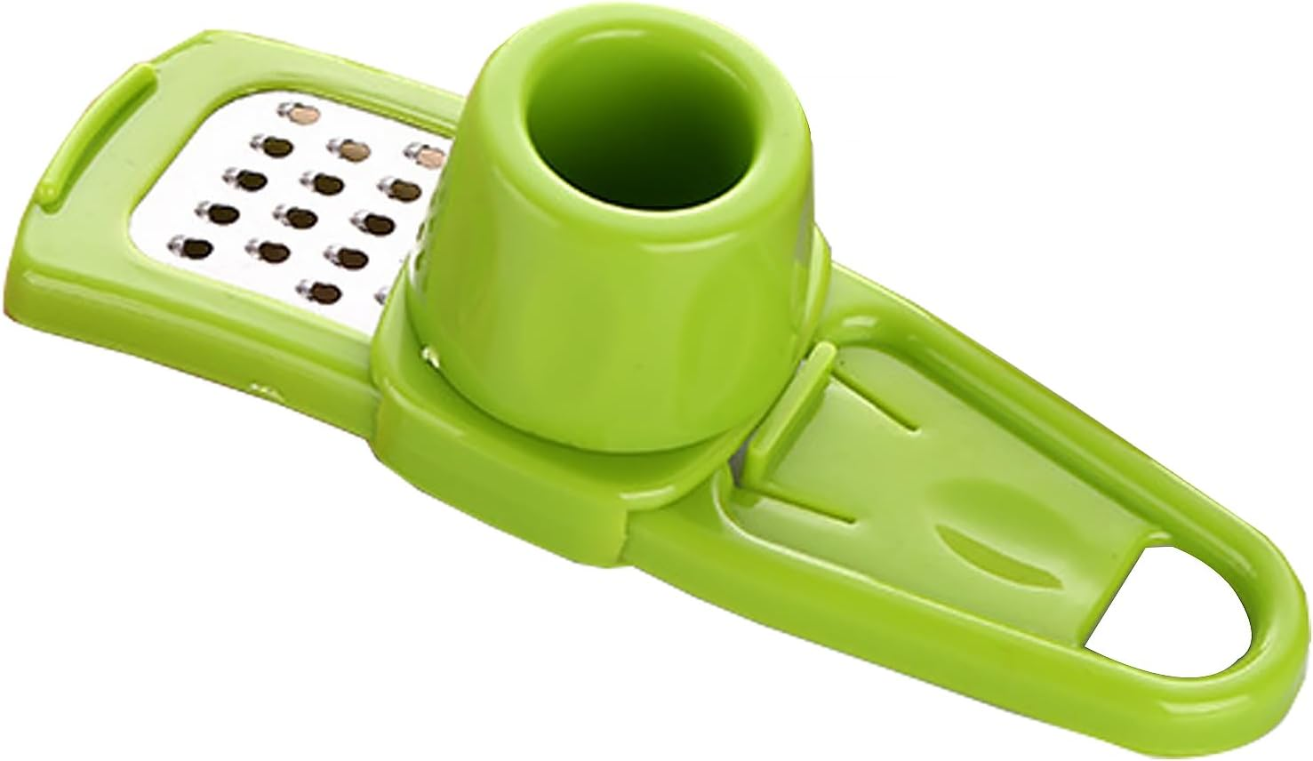 Garlic Grater Tool Garlic Press Garlic Mincer Crusher Graters for Kitchen(Green) image number 3