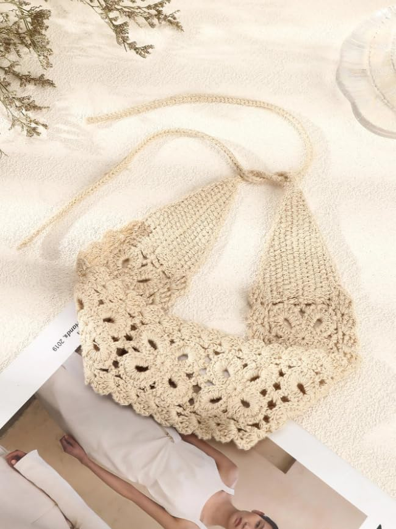 Boho Hair Bands Women'S Knitted Headband Headbands Braided Headband Vintage Headband Hair Band Thin Summer Headband Head Wrap Cute Hair Accessories for Girls