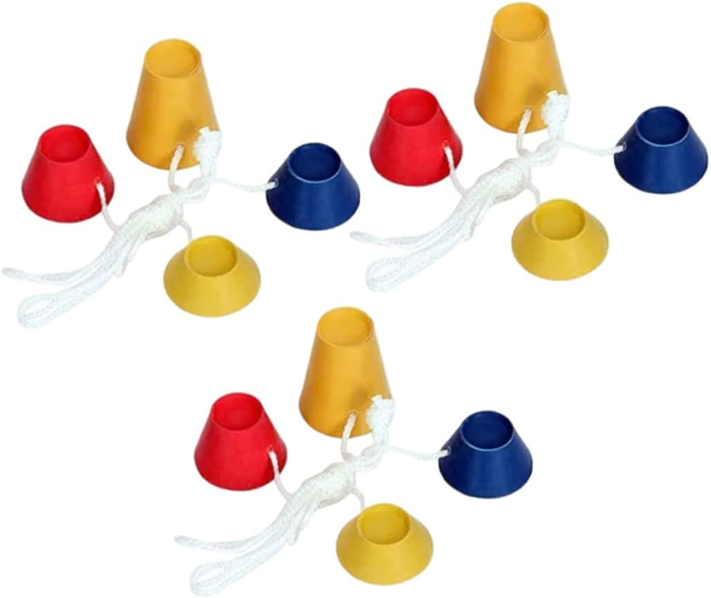 Rubber Golf Tees Winter Multicolor Golf Driving Range Holders with 4 Different Heights 12PCS image number 3