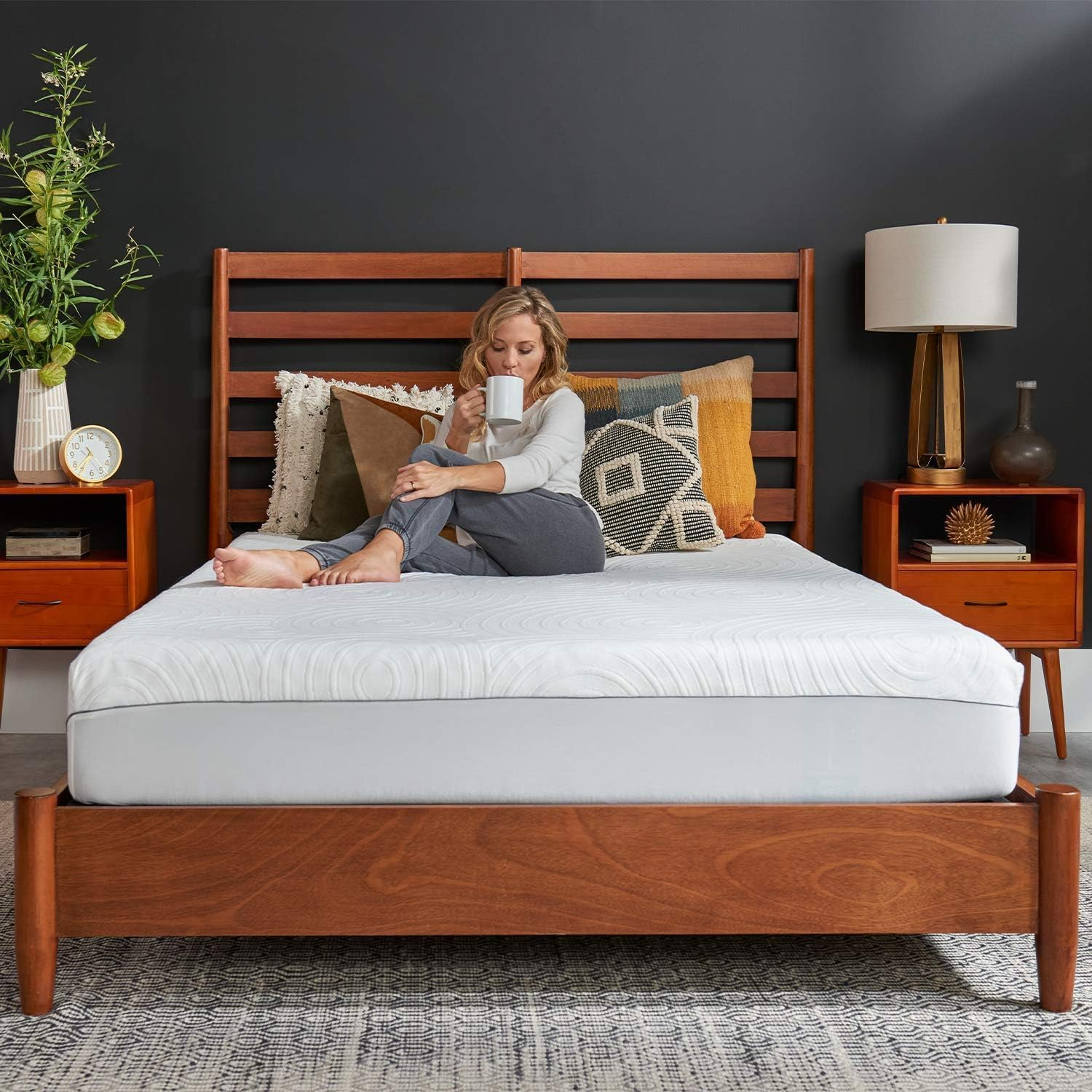 Tempur-Pedic Protect Waterproof Mattress Protector, Queen, White image number 6