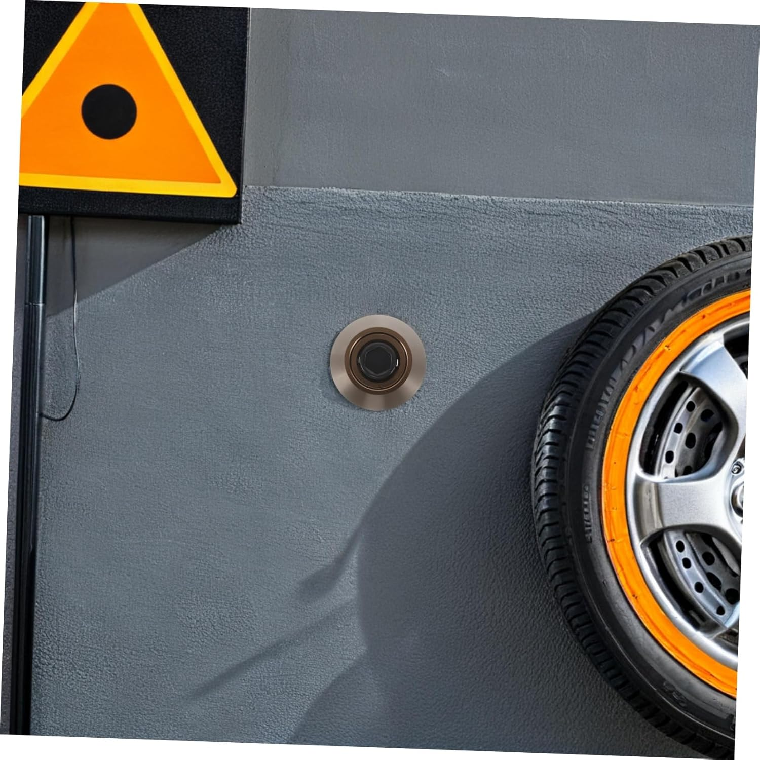 LOORGVEL Aluminum Wheel Center Cap Inner Diameter Racing Inspired Alloy Hubcaps Heat Resistant Durable Wheel Hub Protectors for Enhanced Speed and Handling Easy Installation image number 4